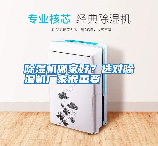 除濕機哪家好？選對除濕機廠家很重要