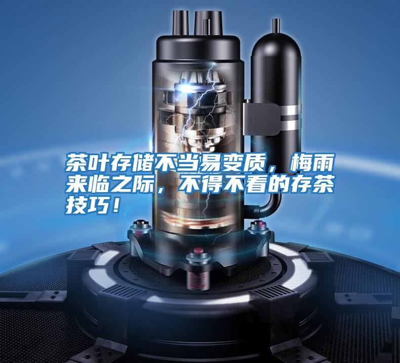 茶葉存儲不當易變質,梅雨來臨之際,不得不看的存茶技巧!