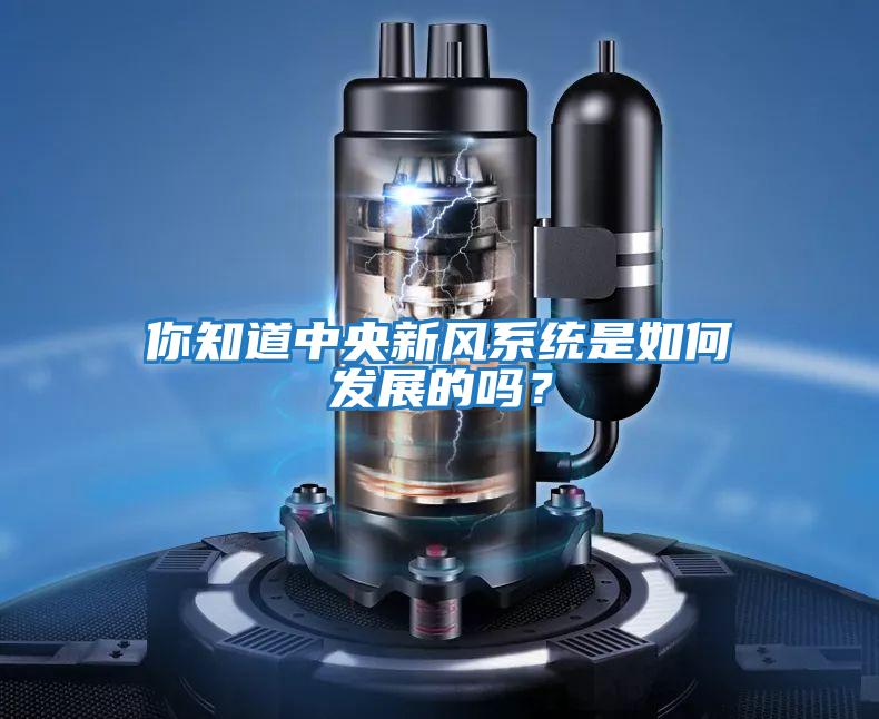 你知道中央新風(fēng)系統(tǒng)是如何發(fā)展的嗎？