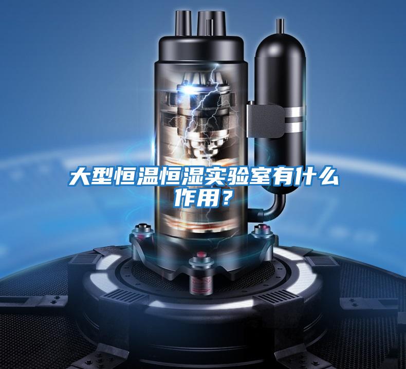 大型恒溫恒濕實驗室有什么作用？